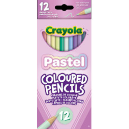 Набір пастельних кольорових олівців, 12 шт Crayola, арт. 68-3366