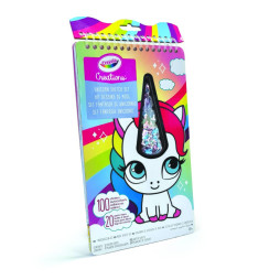 Crayola Creations Розмальовка "Єдиноріг", 20 сторінок та наліпки