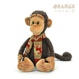 Мавпа Гоша в окулярах, 32 см ORANGE, арт. OS095/26
