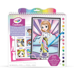 Crayola Creations Набір для творчості "АРТ-СТУДІЯ" з наліпками та трафаретами, 40 сторінок