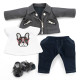 Набір одягу Lucky Maxx look: Крутий байкер ORANGE Lucky Dog, арт. L060