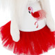 Набір одягу Lucky Mimi look: Любов та фламінго ORANGE Lucky Dog, арт. L049