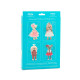Набір одягу Lucky Mimi look: Любов та фламінго ORANGE Lucky Dog, арт. L049