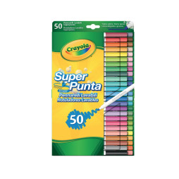 Набір фломастерів Supertips (washable), 50 шт Crayola, арт. 7555