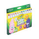 Silly Scents Набір фломастерів, широка лінія (washable) з ароматом,12 шт Crayola, арт. 58-8337