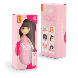 ГЛАМУР Софі у рожевій сукні ORANGE Sweet Sisters, арт. SS03-03