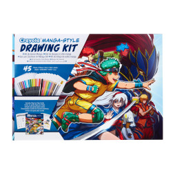 Набір для малювання Аніме та манга, 04-2938, Crayola