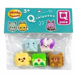Іграшки колекційні у наборі Monster Gum mochi squishy "Q звірятка", T25009