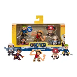 ONE PIECE Набір ігрових фігурок (з артикуляцією, 5 шт в наборі), 63338