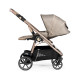Коляска 2в1 Peg-Perego Veloce Mon Amour Belvedere з підставкою до люльки, розове золото, PACK-VEL2100000111