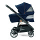 Коляска 3в1 Peg-Perego Veloce Blue Shine SL з підставкою до люльки, синя, PACK-VEL31SL000017