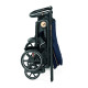 Коляска 3в1 Peg-Perego Veloce Blue Shine SL з підставкою до люльки, синя, PACK-VEL31SL000017