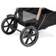 Коляска 3в1 Peg-Perego Veloce Mon Amour Belvedere Lounge з підставкою до люльки, розове золото, PACK-VEL31LG000111
