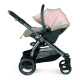 Коляска 3в1 Peg-Perego Veloce Mon Amour Belvedere Lounge з підставкою до люльки, розове золото, PACK-VEL31LG000111