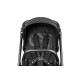 Коляска 2в1 Peg-Perego Veloce True Black, чорна, PACK-VEL8100000018