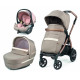 Коляска 3в1 Peg-Perego Book Mon Amour Lounge, розове золото, PACK-BOOK31LG00011 | Peg-Perego в Україні