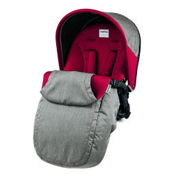 Сидіння до коляски Pop-Up MF53-DX79 (червоне з сірим) Peg-Perego, арт. ISPV300062MF53DX79