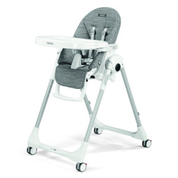 Стілець Peg-Perego Prima Pappa Follow Me Wonder Grey (п'ятостійкий сірий), IH01000000WD53