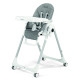 Стілець Peg-Perego Pappa Follow Me Wonder Grey (плямостійкий сірий), IH01000000WD53 | Peg-Perego в Україні