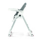 Стілець Peg-Perego Prima Pappa Follow Me Wonder Grey (п'ятостійкий сірий), IH01000000WD53