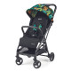 Коляска компактна Selfie Jaguars (чорна з тропічним малюнком) Peg-Perego, арт. IP22000000JL24RO01