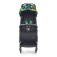 Коляска компактна Selfie Jaguars (чорна з тропічним малюнком) Peg-Perego, арт. IP22000000JL24RO01