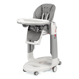 Стілець-гойдалка Tatamia Follow Me Wonder Grey (плямостійкий сірий) Peg-Perego, арт. IH02000001WD53