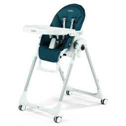 Стілець Prima Pappa Follow Me Petrolio (блакитний) Peg-Perego, арт. IH01000000BL71
