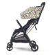 Коляска компактна Selfie Grafic Gold (графічне золото) Peg-Perego, арт. IP22000000AB50RO01