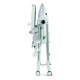 Стілець Peg-Perego Prima Pappa Follow Me Linear Grey (смугасто-сіра), IH01000000RIG56
