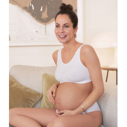 1504 • труси безшовні для вагітних • білі, Seamless, S, 006, Anita Maternity
