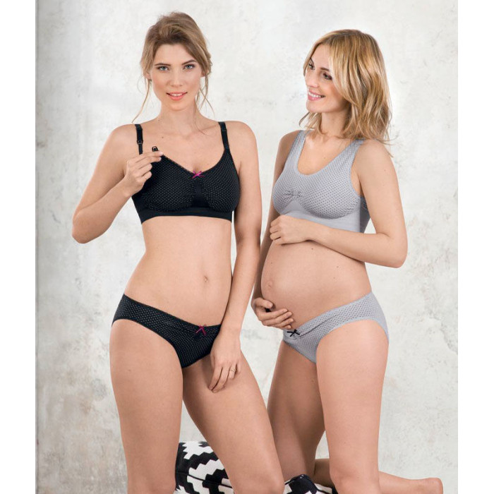 1497 • труси безшовні для вагітних • сірі, Seamless, S, 443, Anita Maternity (Німеччина)