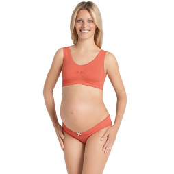 1497 • безшовні труси для вагітних • апельсин, Seamless, XL, 525, Anita Maternity