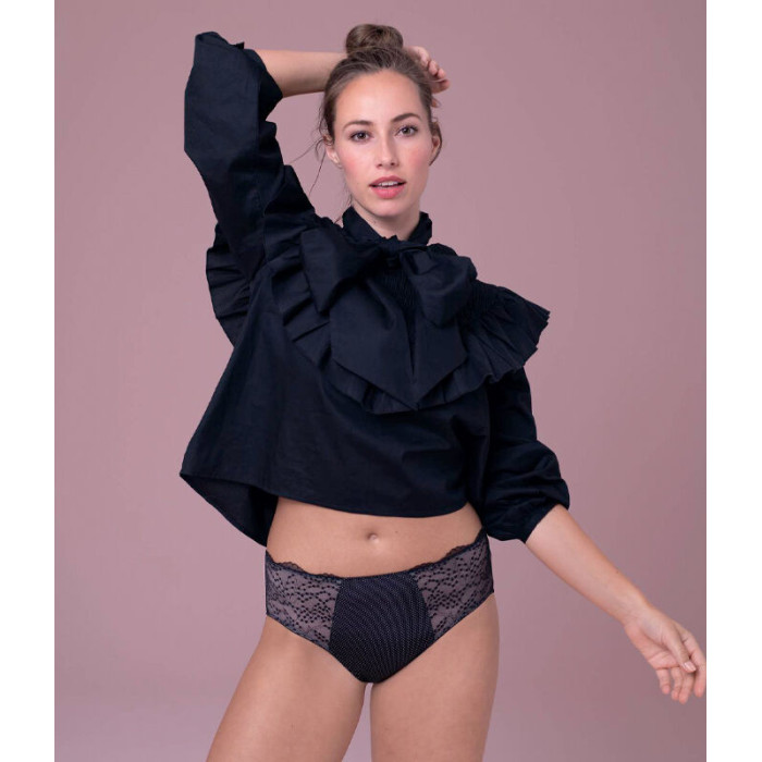 1382 • труси високі • чорні, Orely, 38, 001, Anita Maternity | Нижня білизна для вагітних та годуючих