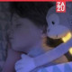 М'яка іграшка Zazu MAX Мавпа з нічником, 19 см (ZA-MAX-01)