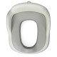 Сидіння для унітазу Pro Seat BabyGo, біло-сіре, 9002