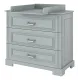 Комплект детской мебели Good Night Grey 140х70 для новорожденного, от 0 до 5 лет, (серый), со скидкой 7%
