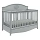 Детская кроватка Bellamy Good Night Grey 140x70 см трансформер (0-5 лет) | Дитячі меблі Bellamy в Україні