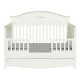 Комплект детской мебели Bellamy Good Night White 140x70 — кроватка, комод и пеленатор, скидка 7%