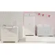 Комплект детской мебели Bellamy Good Night White 140x70 — кроватка, комод и пеленатор, скидка 7%