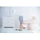 Комплект детской мебели Bellamy Good Night White 140x70 — кроватка, комод и пеленатор, скидка 7%