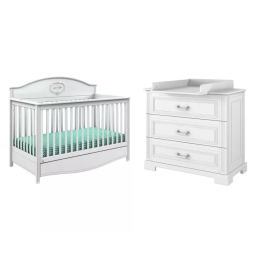 Комплект детской мебели Bellamy Good Night White 140х70, 2 в 1 — со скидкой 7%