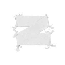 Защитный бортик бампер в кроватку Bellamy Snow White для кроваток 60x120/70x140 см