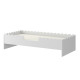 Дитяче ліжко Bellamy Book Nook Snow у стилі Монтессорі 80×160 см з висувним ящиком
