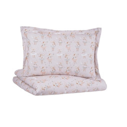 Комплект детского постельного белья Bellamy Ballet Blush, хлопок, размер M, 100x135 см (0-3 лет)