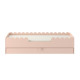 Дитяче ліжко Bellamy Book Nook Rose у стилі Монтессорі 80×160 см з висувним ящиком