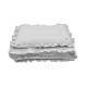 Комплект детского постельного белья из льна Bellamy Stone Grey с оборкой, с наполнителем, размер М (2-6 лет)
