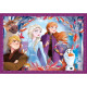 Пазл 4 в 1 Clementoni "Frozen", 12,16,20 и 24 элемента, 21518