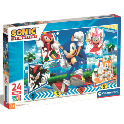 Пазл Clementoni "Sonic", серия "MAXI", 24 элемента, 28526