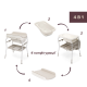 Пеленальный столик с ванночкой Chicco Soft Bubble Armonia, 87186.84